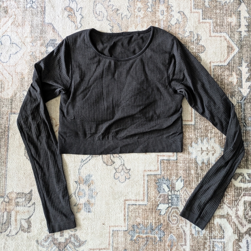 Lululemon Ebb To Street Long Sleeve Top